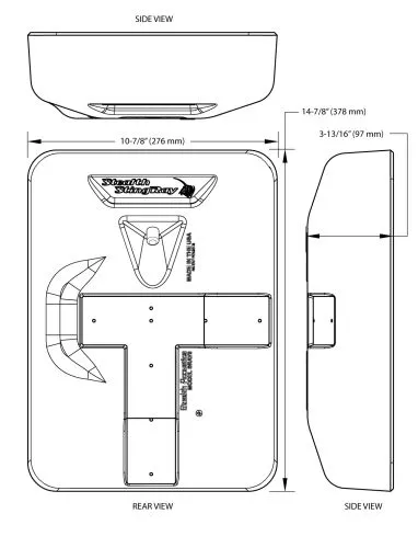 Stealth Acoustics - StingRay 6 wetterfester Aussenlautsprecher