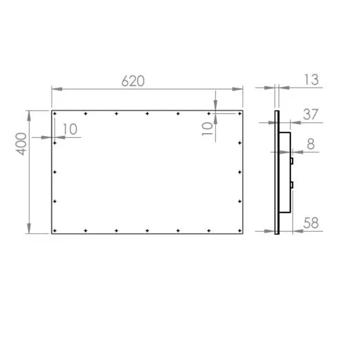 Ceratec - Cerasonar 4062 Reference unsichtbarer Einbaulautsprecher