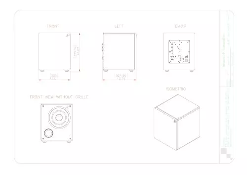 Sonance - Impact i8 Subwoofer