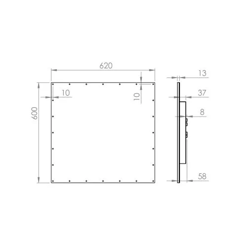 Ceratec - Cerasonar 6062 Reference unsichtbarer Einbaulautsprecher
