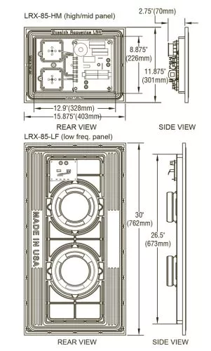 Stealth Acoustics - LRX85 unsichtbarer HighEnd Lautsprecher