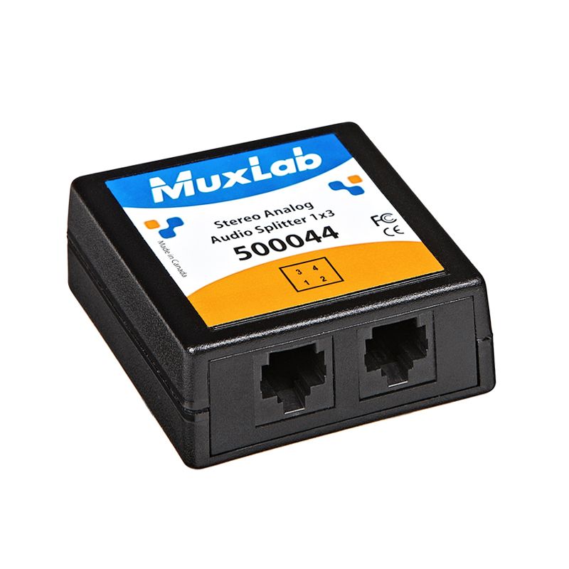 MuxLab - Stereo Analog Audio Splitter Nr. 500044