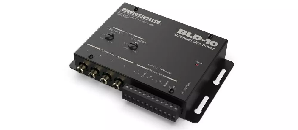 AudioControl - BLD-10 aktiver 4-Kanal Audio Signalverstrker