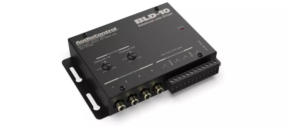 AudioControl - BLD-10 aktiver 4-Kanal Audio Signalverstrker